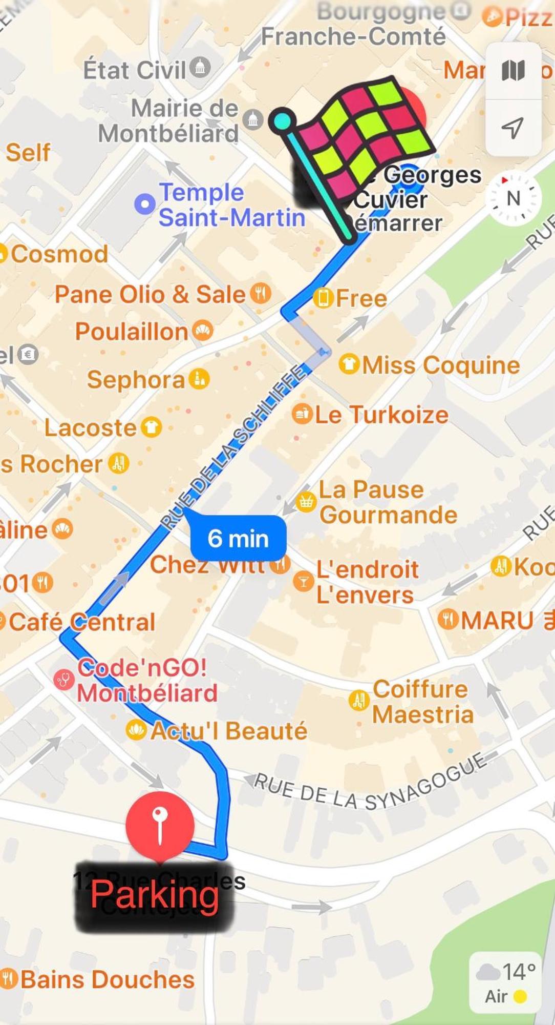 Apartament Le Georges Montbéliard Zewnętrze zdjęcie